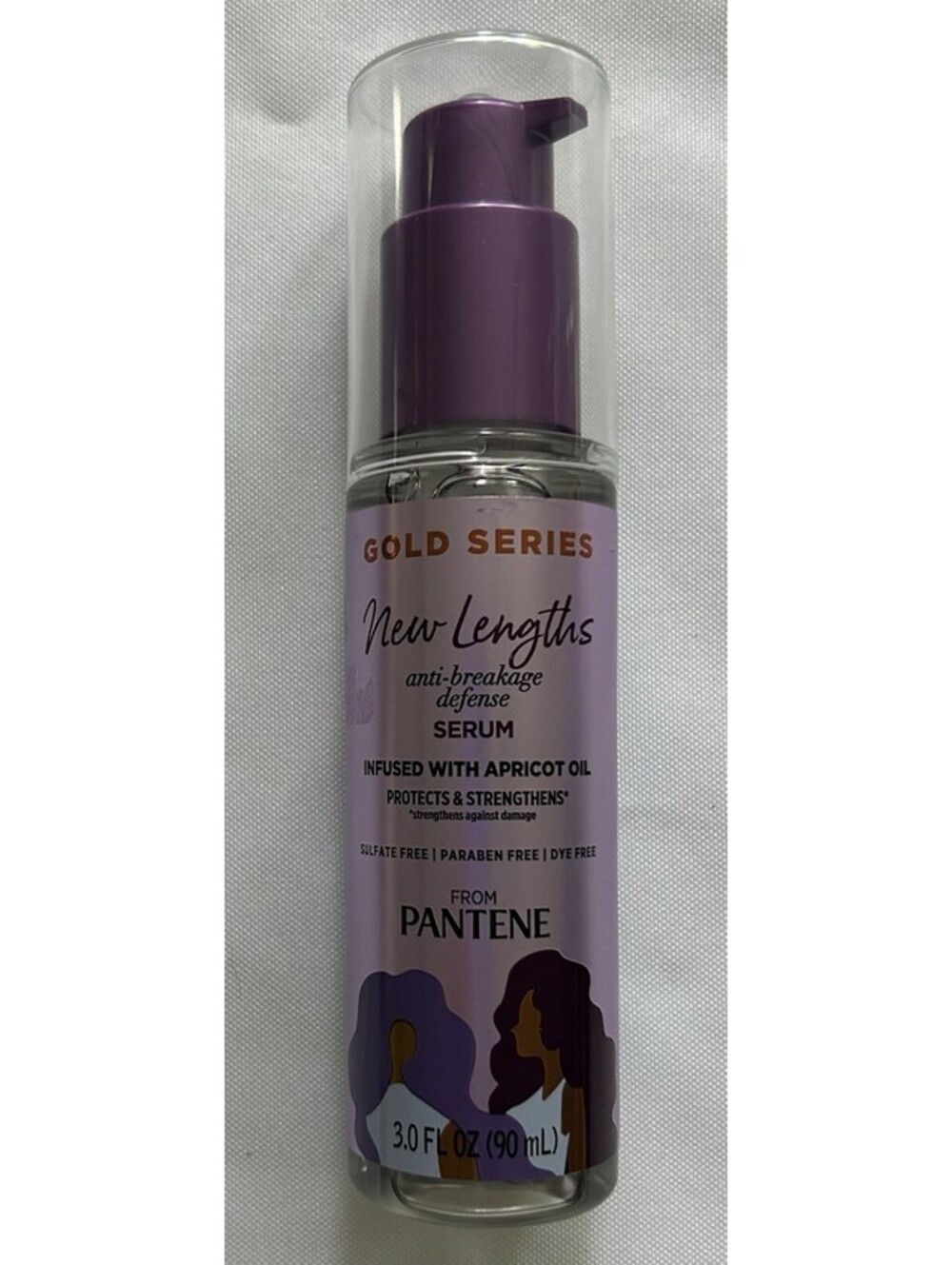 Pantene Gold Series New Lengths Anti-Breakage Defense Serum w/ Apricot Oil 3oz